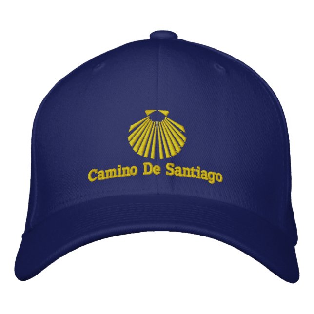Gorra Bordada Camino de Santiago (Anverso)