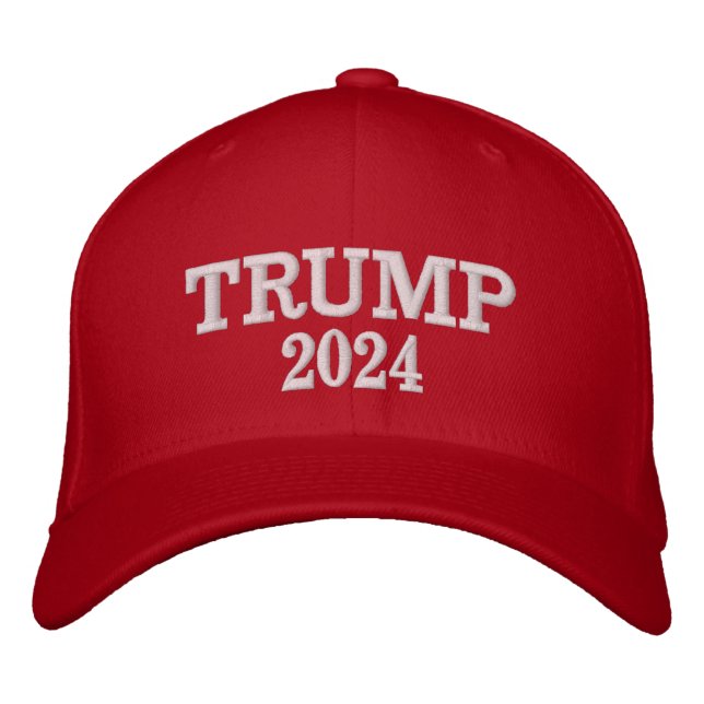 Gorra Bordada Campaña electoral a favor de Trump 2024 (Anverso)