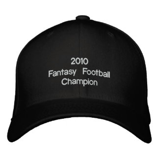 Gorra Bordada Campeón de Fantasía de 2010