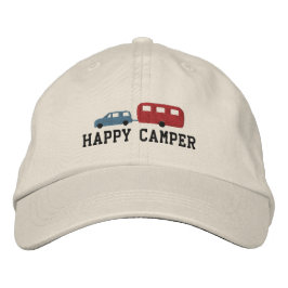 Gorra Bordada Camper Trailer y Camper Happy Car