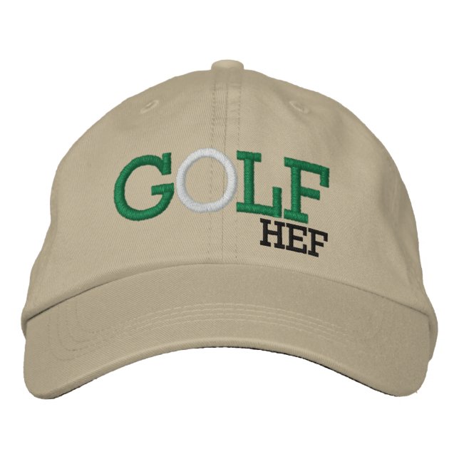 Gorra Bordada Campo de golf (Anverso)