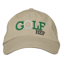 Gorra Bordada Campo de golf mediante SRF
