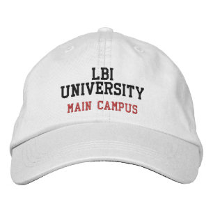 GORRA BORDADA CAMPUS PRINCIPAL DE LA UNIVERSIDAD LBI