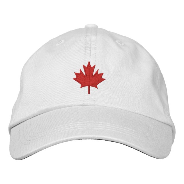 Gorra Bordada Canadá (Anverso)