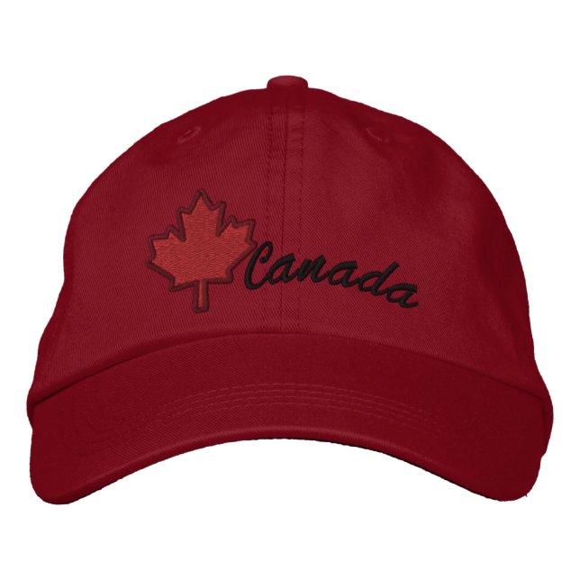 Gorra Bordada Canadá: 1867 Aniversario 150 Años (Anverso)