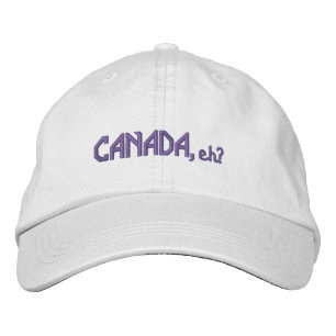 Gorra Bordada CANADÁ, ¿eh? Aspecto bordado