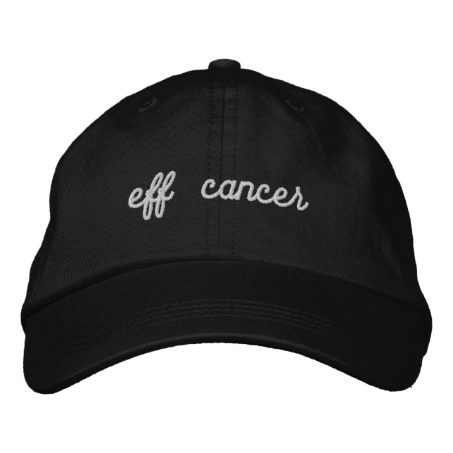 Gorra Bordada Cáncer de Eff (Anverso)