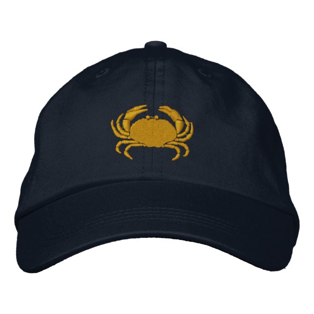 Gorra Bordada Cangrejo de cangrejo (Anverso)