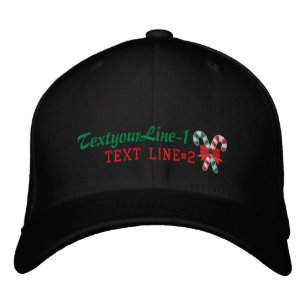 Gorra Bordada Cañones de cándalo personalizados para las vacacio