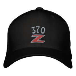 Gorra Bordada Cap 370Z con barrido de coche deportivo