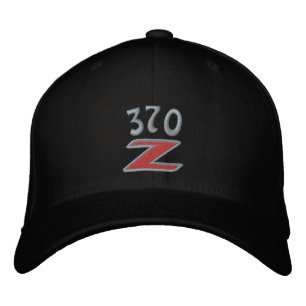 Gorra Bordada Cap 370Z con barrido de coche deportivo