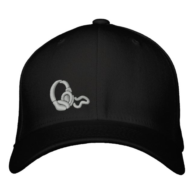 Gorra Bordada Cap. auriculares DJ (Anverso)