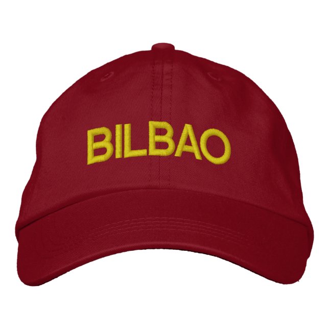 Gorra Bordada Cap Bilbao (Anverso)