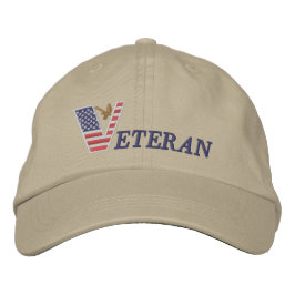 Gorra Bordada Cap. bordado de veterano