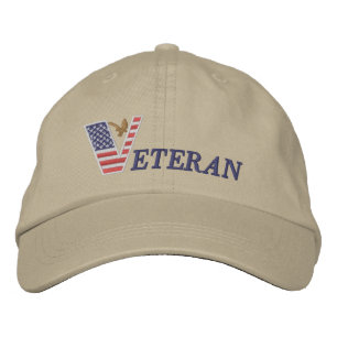 Gorra Bordada Cap. bordado de veterano