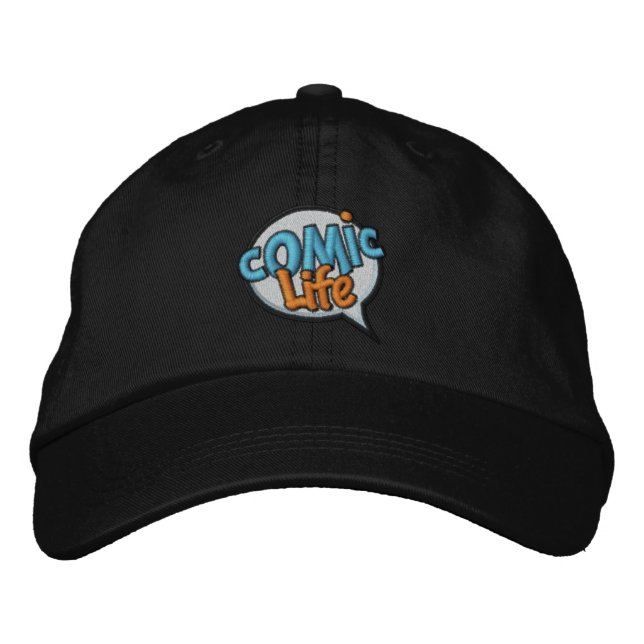 Gorra Bordada Cap. bordado de vida cómica (Anverso)