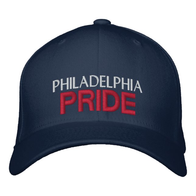 Gorra Bordada Cap del Orgullo Filadelfia (Anverso)