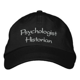 Gorra Bordada Cap. historiador psicólogo