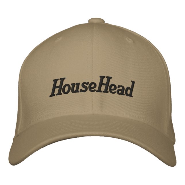 Gorra Bordada Cap HouseHead (Anverso)