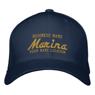 Gorra Bordada Cap personalizado de Marina