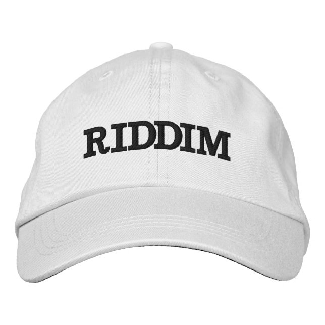 Gorra Bordada Cap - Riddim (Anverso)