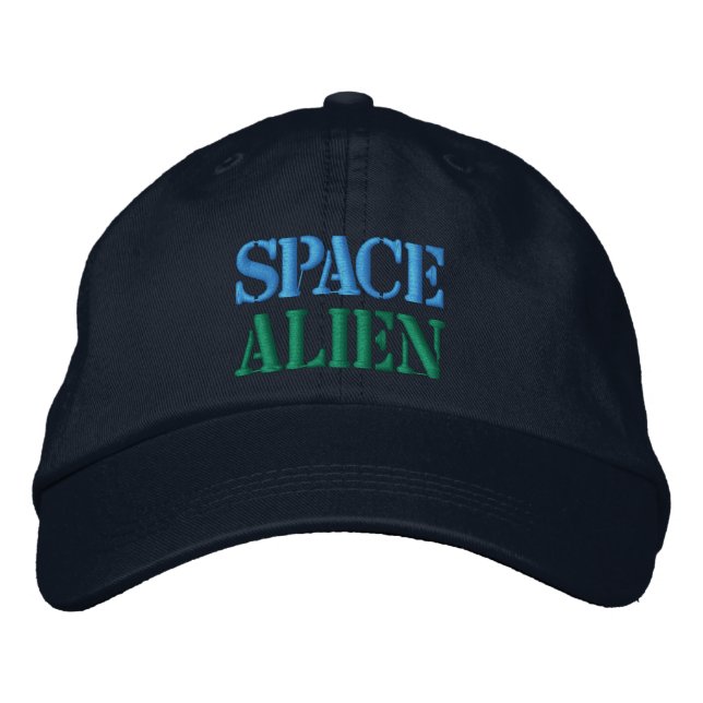 GORRA BORDADA CAPA ALIEN ESPACIAL (Anverso)
