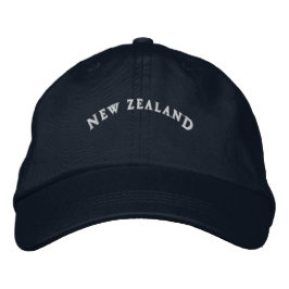 Gorra Bordada Capa bordada de Nueva Zelanda