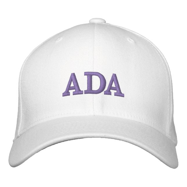 Gorra Bordada Capa de Ada (Anverso)