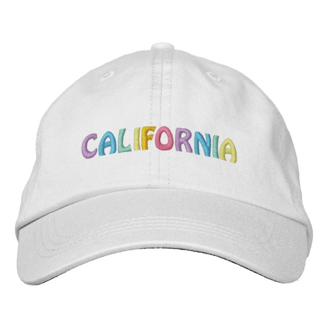 GORRA BORDADA CAPA DE CALIFORNIA (Anverso)
