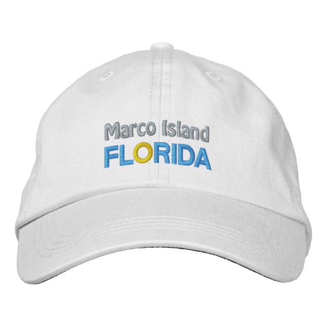 GORRA BORDADA CAPA DE LA ISLA MARCO (Anverso)