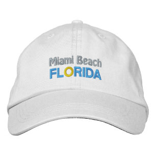 GORRA BORDADA CAPA DE LA PLAYA DE MIAMI
