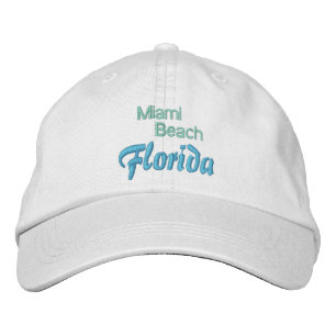 GORRA BORDADA CAPA DE LA PLAYA DE MIAMI