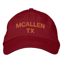 Gorra Bordada Capa de Texas de Mcallen
