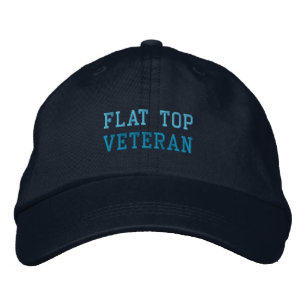 GORRA BORDADA CAPA DE VETERANO DE LA PARTE SUPERIOR