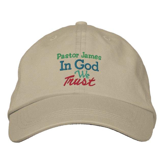 Gorra Bordada Capa Pastor / Sacerdote - Plantilla por SRF (Anverso)