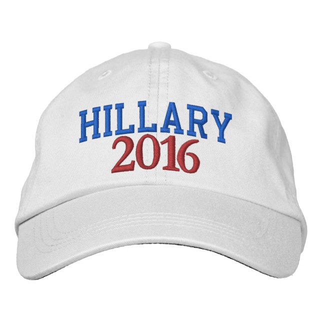 Gorra Bordada Capas bordadas de Hillary Clinton4u (Anverso)
