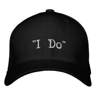 Gorra Bordada Capas de secuencia de boda - Comenzar a finalizar