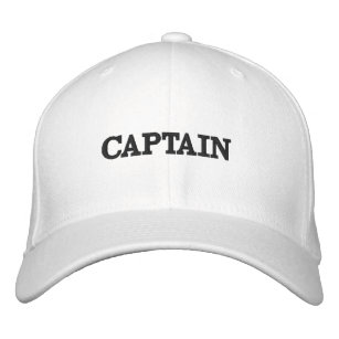 Gorra Bordada Capitán bordado - sombreros de béisbol de plantill