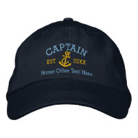 Capitán Con Anchor Personalizado