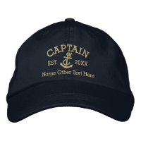 Capitán Con Anchor Personalizado
