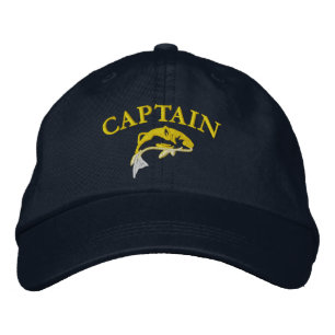 Gorra Bordada Capitán del barco pesquero