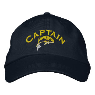 Gorra Bordada Capitán del barco pesquero
