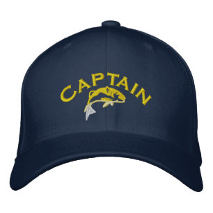 Gorra Bordada Capitán del barco pesquero