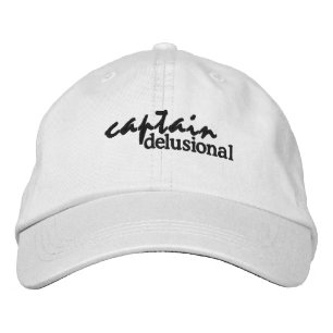 Gorra Bordada Capitán Delusional