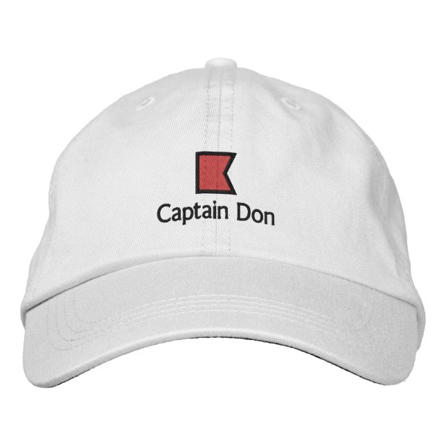 Gorra Bordada capitán Don - B (Anverso)