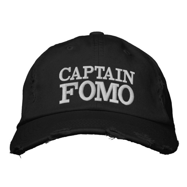 GORRA BORDADA CAPITÁN FOMO (Anverso)