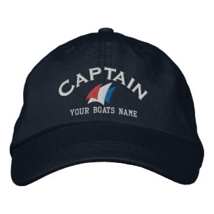 Gorra Bordada Capitán moderno de velero