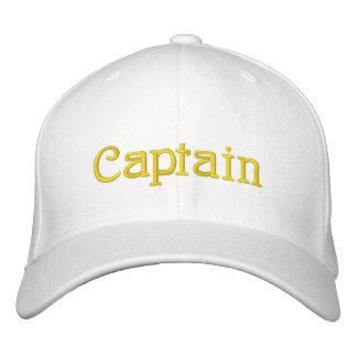 Gorra Bordada Capitán Nautical