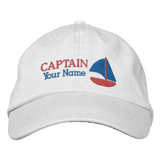 Gorra Bordada Capitán - personalizable