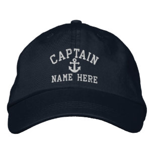 Gorra Bordada Capitán - personalizable